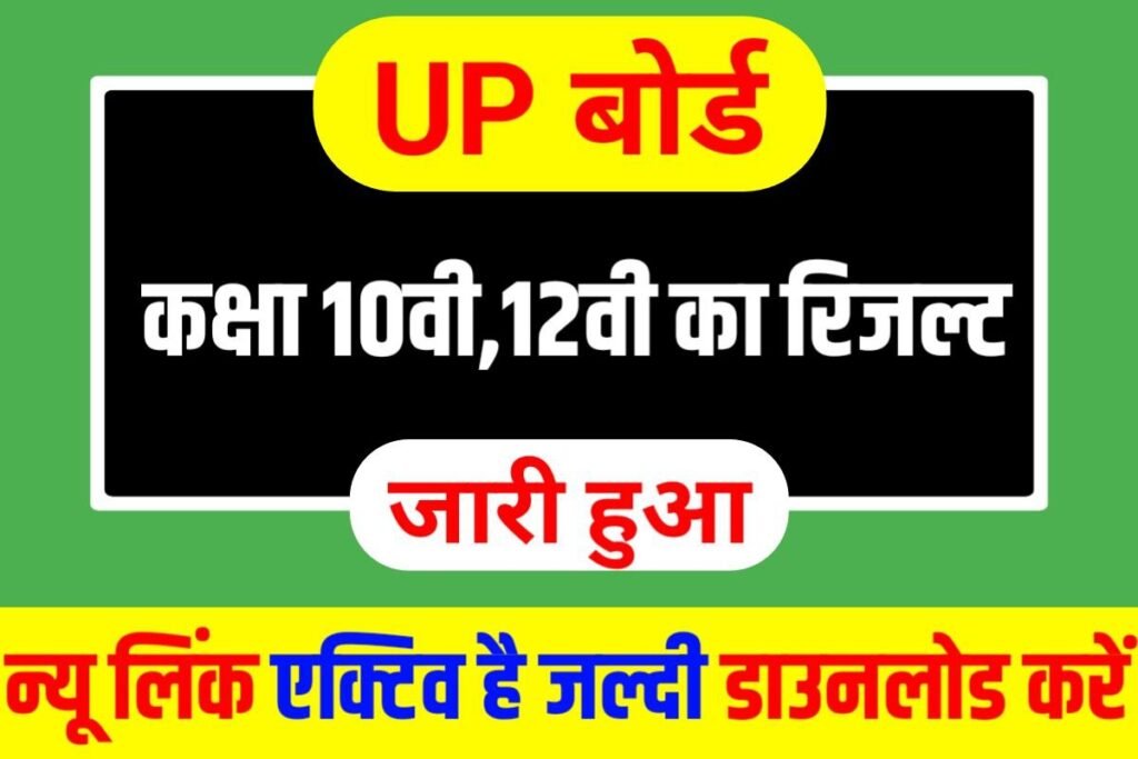 UP Board 10th 12th Result Publish
