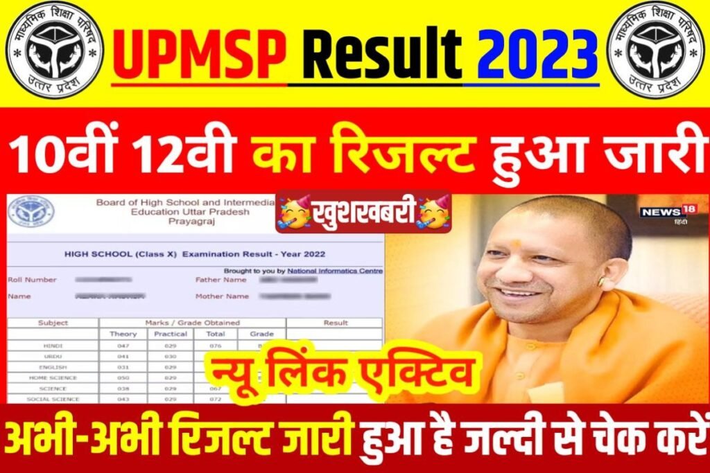 UP Board Result 2023 Out Today