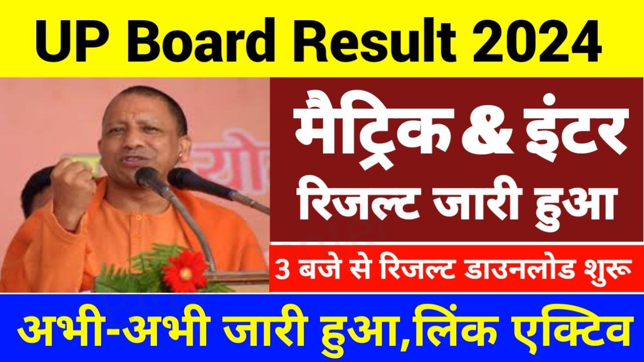 UP Board 10th 12th Result 2024 Download