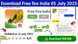 Free Fire India Launch Date 2025